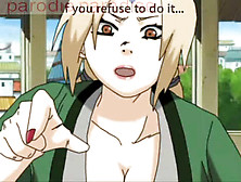 Tsunade Pulverizes Jiraiya And Shizune, Sakura Fucks Naruto