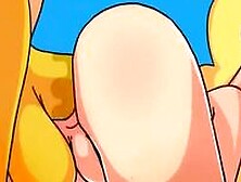 Famous Toons Anal Orgasm