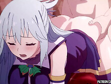 Konosuba Hentai Aqua Cum From Creampie In Her Pussy