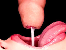 Close Up: Best Milking Mouth Made You Cum Twice! Sensual Foreskin Blowjob! Su...