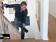 Family Strokes - Perv Man Gets Horny From Sniffing His Stepdaughter's Panties And Asks For More