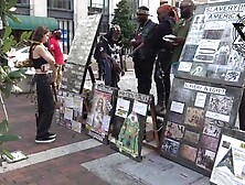 WHITE WOMEN KISSES ISRAELITES FEET FOR SLAVERY