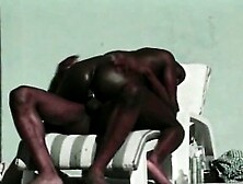 Gay Black Lovers Hardcore Anal By The Pool