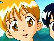 Cute anime girls with big tits fingered and dicked down