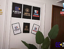 Horny girl blonde Japanese chick with massive breasts and giant butts have sex while making a phone call