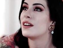 Bad bitch Annade Ville railed by filthy rich stepdad and son