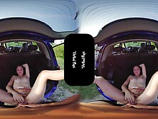 Leggy girl hot VR porn video