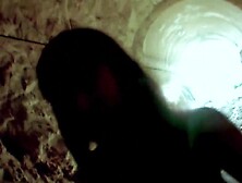 Natural bigtits oriental pornstar Sharon Lee anal sex in a cave