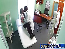 Flirty Nurse Nancy Gets Banged By Doctor