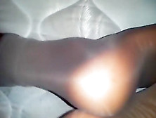 Ebony Male Feet Nylon Feet Tease