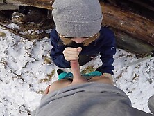 Moniteur De Ski Baise Stepson Eleve Sexy Apres Une Fellation - Couple Amateur Pov Lily&jack