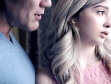 VIRGIN TABOO Obedient Slim Pure Lexi Lore Receives Very One Of A Kind Hug From Stepdaddy Derrick Pierce