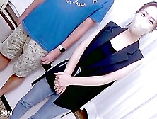 The First Raw Creampie Sex Of A Bright, Stylish And Beautiful Older Woman. She Is An Erotic Woman Who Squeals With Joy As The Ma