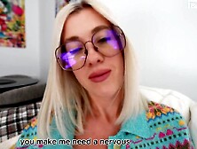 Nerdy Step Sis with Large Boobs and Glasses lastly gets Banged..