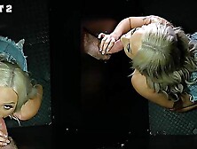 Blonde milf Alexis Kay gets fucked through gloryhole