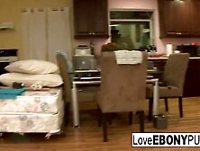 Black pornstar likes screwing a white stud