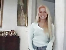 Young Blonde Sucks And Gets Fucked