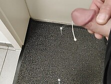 Kinky Jerk In Front Of The Neighbor's Apartment Do