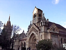 Veronica Leal and Ludivine hard banged by a massive french penis