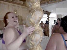 A GROUP OF LEWD BBWS RAVAGE THOR JOHNSON