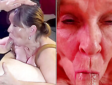 Granny Bambi: Deep Throating,  Cocksucking GILF