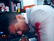 "Hung Stud Deep Thrills in Hardcore Anal Fuckfest"