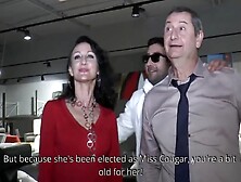 Miss Cougar Having A Hardcore Sex In A Shop