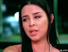 BLACKEDRAW Petite Smokeshow Kylie Rocket Gets Double-Teamed By 2 Biggest BBCs