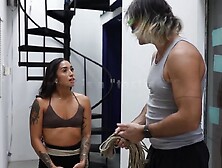 Youtuber Trying Bondage/shibari Suspension