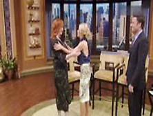 Christina Hendricks In Live With Kelly (2011)