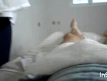 Pregnant Physiotherapist Talks About Husband, Gets Handjob Instead