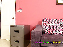 Dark Skinned Thai Girl Needs To Find Work - GogoBarAuditions