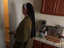 Auntjudysxxx - Wicked Lascivious Older Nun Autumn Bangs The Handyman