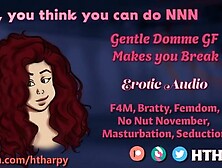 Gentle Domme Gf teases and seduces you into breaking - No Nut November Challenge