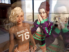 Watching his sexy wife get it on with her trainer at the gym, cuckold gets obsessed with big black cock