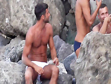 Bootie Fesses Homme Plage Spycam