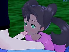 Shauna (Sana) And I Have Intense Sex In The Park At Night.  - Pokémon Hentai