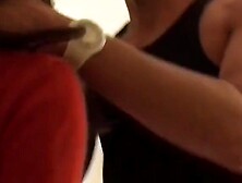 UK Hottie's Mouth Filled With Big Dick & Facial Blast