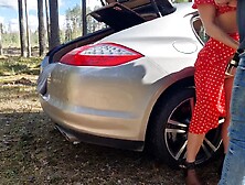 Almost Caught Fucking Milf In The Forest
