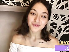 Schoolgirl parody ignites wild passion with sultry oral heat