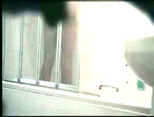 Caught my fella in the shower. HeHe!!!