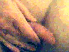 me jacking my small cock