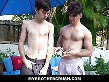 Twink Boy Stepbrother Fucked By Stepbrother In Garage