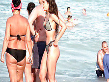 Perfect Bum Beach Teenager Voyeur