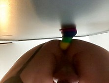 Sissy Fucking Its Asshole With Cock Dildo