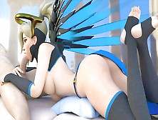 Mercy Loves Sucking Hard Cock