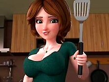 Big Tits & Soft Soles Turn This Hot MILF Into a Cumdump Queen ◆ 3D HENTAI