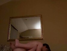 brunette milf blowjob and sex on couch I found her at tindurs. com