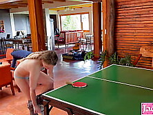 Christmas Special!! Stripping Naked Ping Pong With Cousin