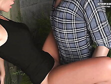 Lancaster Boarding House | Blonde virgin 18yo teeny gf with pretty boobies squirts from a good nighttime fuck in the forest | My